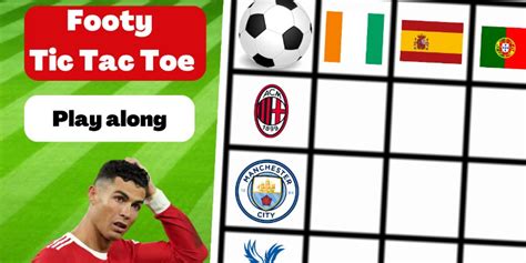 footy tic tac toe|footy tic tac toe game.